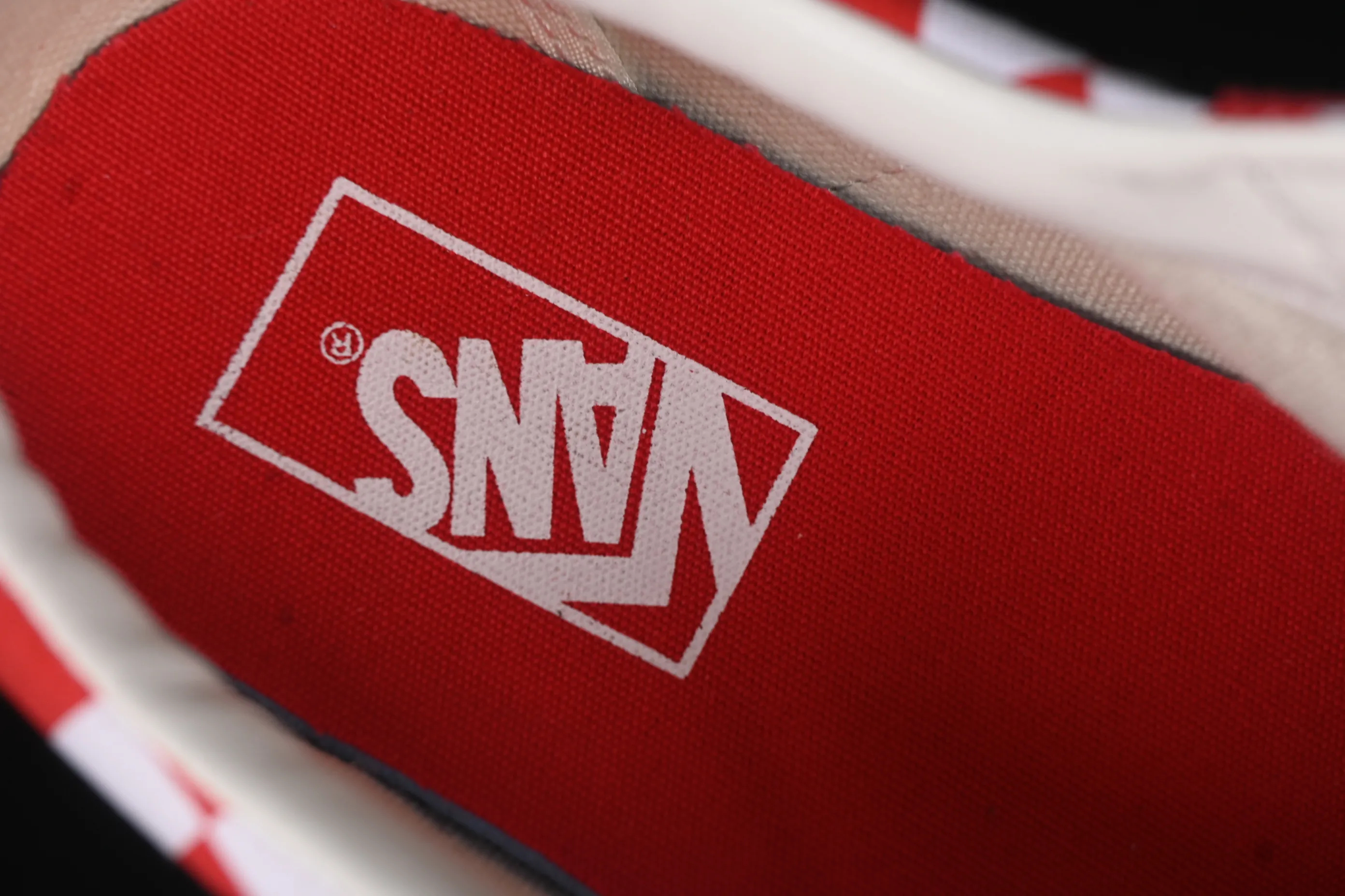 All categories Vans Vans series Vans Low Vans low-top Vans Sk8-Low white and red checkerboard non-slip casual skateboard shoes VN0A4UUK4W9